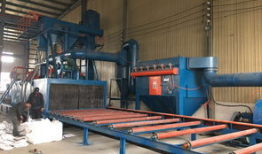 抛丸机工作视频,揭秘金属表面处理工艺